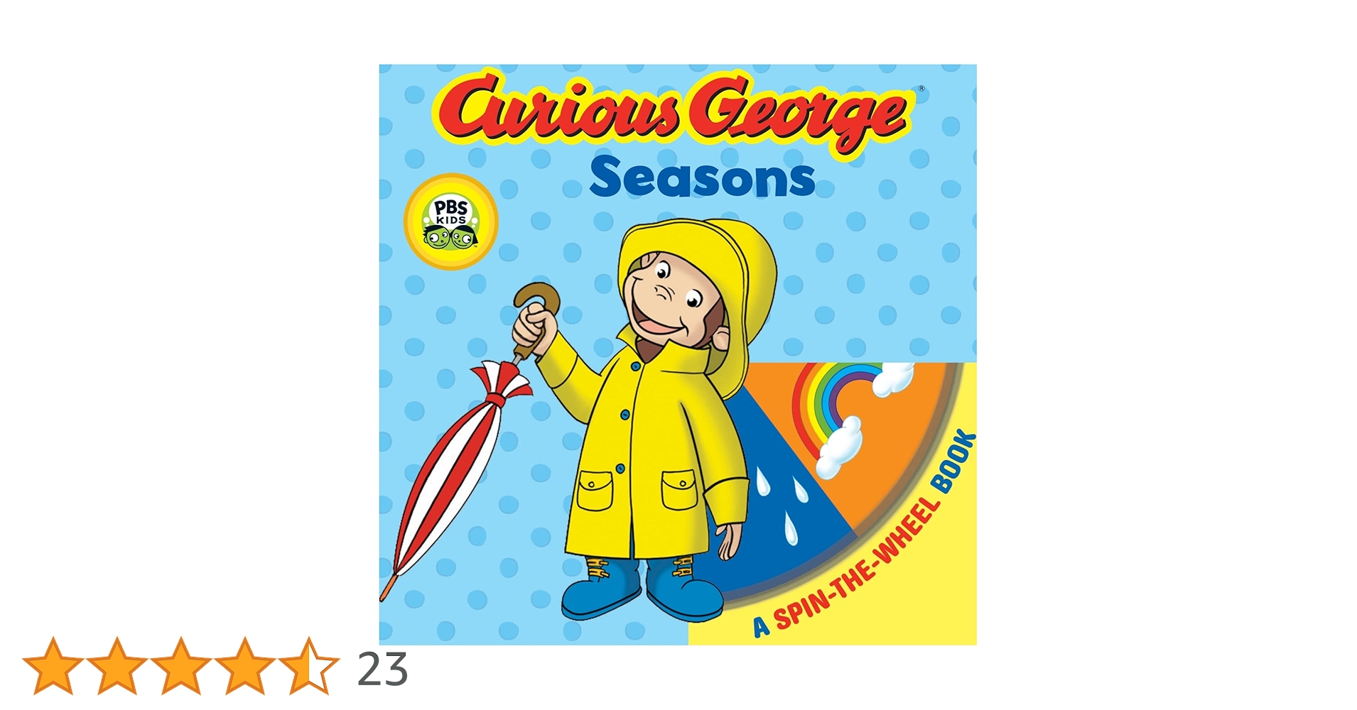 Amazon.co.jp: Curious George Seasons (CGTV Spin-the-Wheel